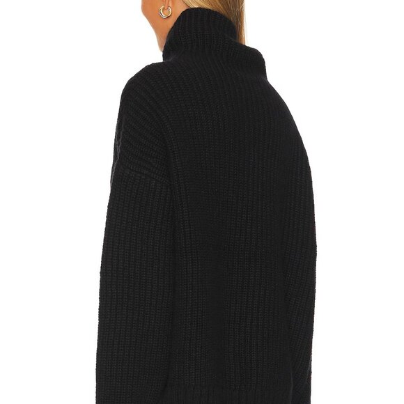 Anine Bing Sydney Sweater in Black - Size Medium - Picture 2 of 2